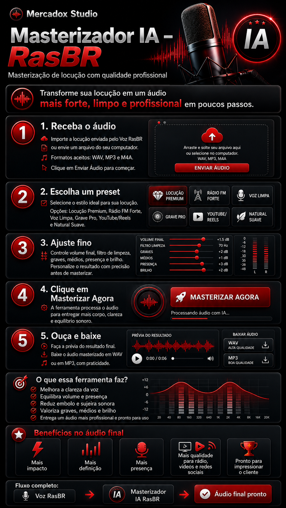 Tutorial Masterizador IA RasBR